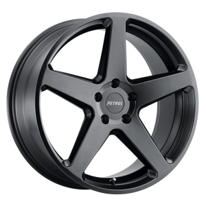 PETROL P2C SEMI GLOSS BLACK WHEELS | 16X7 | 4X100 | OFFSET: 40MM | CB: 72.1MM