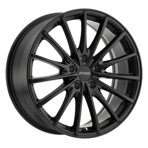 PETROL P3A MATTE BLACK WHEELS | 17X8 | 5X110 | OFFSET: 40MM | CB: 72.1MM