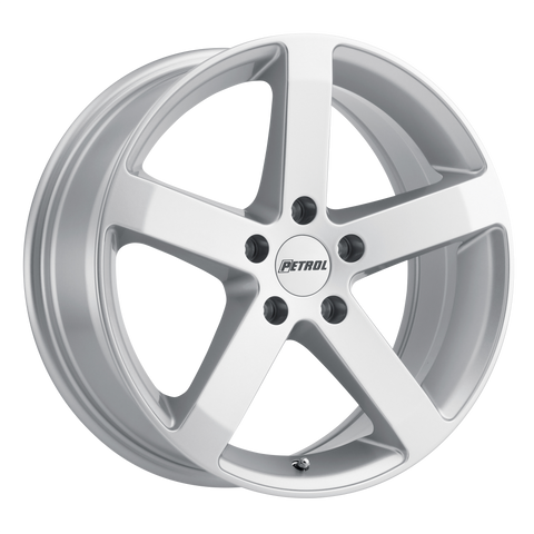 PETROL P3B GLOSS SILVER WHEELS | 17X7 | 5X100 | OFFSET: 40MM | CB: 72.1MM