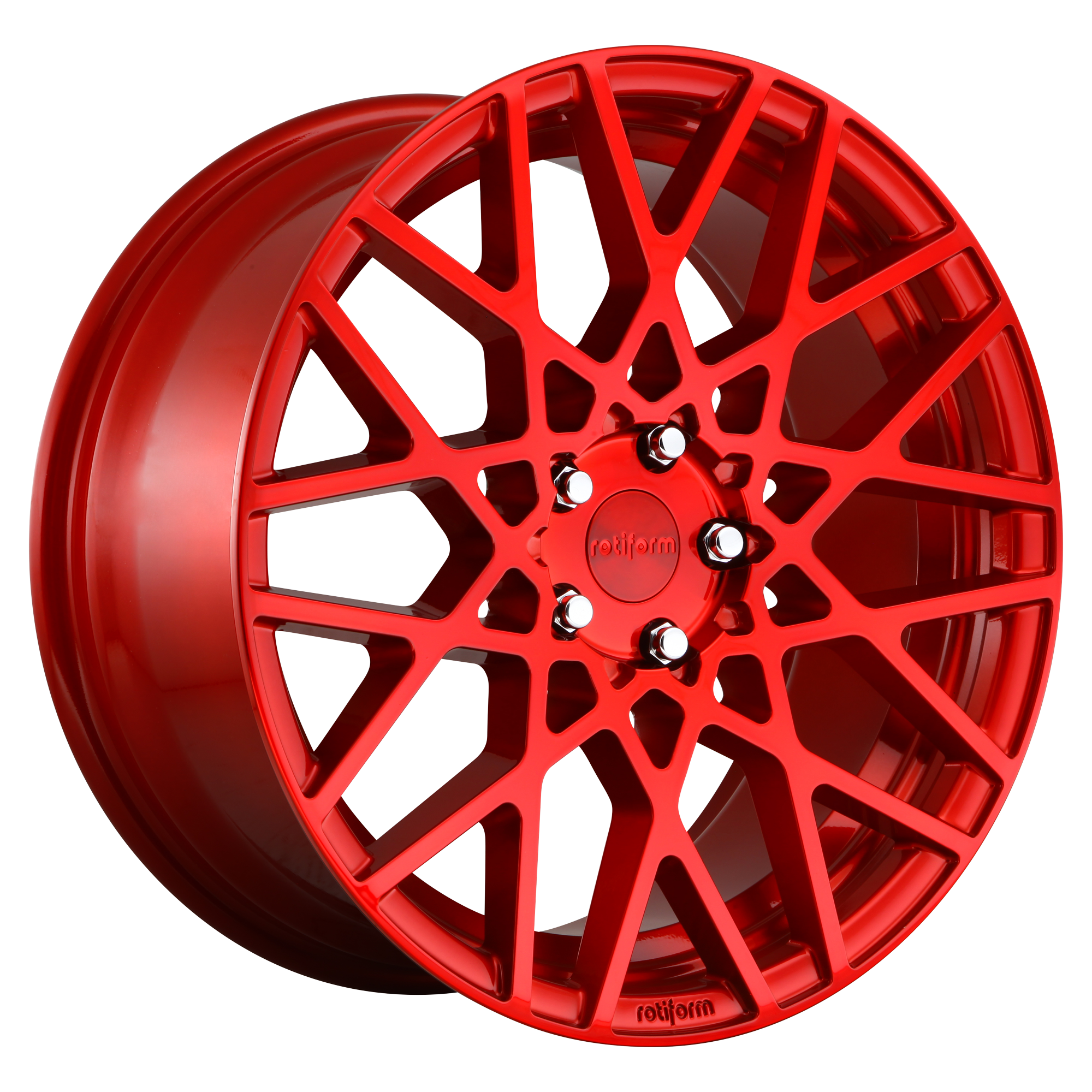 ROTIFORM 1PC R109 BLQ CANDY RED WHEELS | 18X8.5 | 5X112 | OFFSET: 45MM | CB: 66.56MM