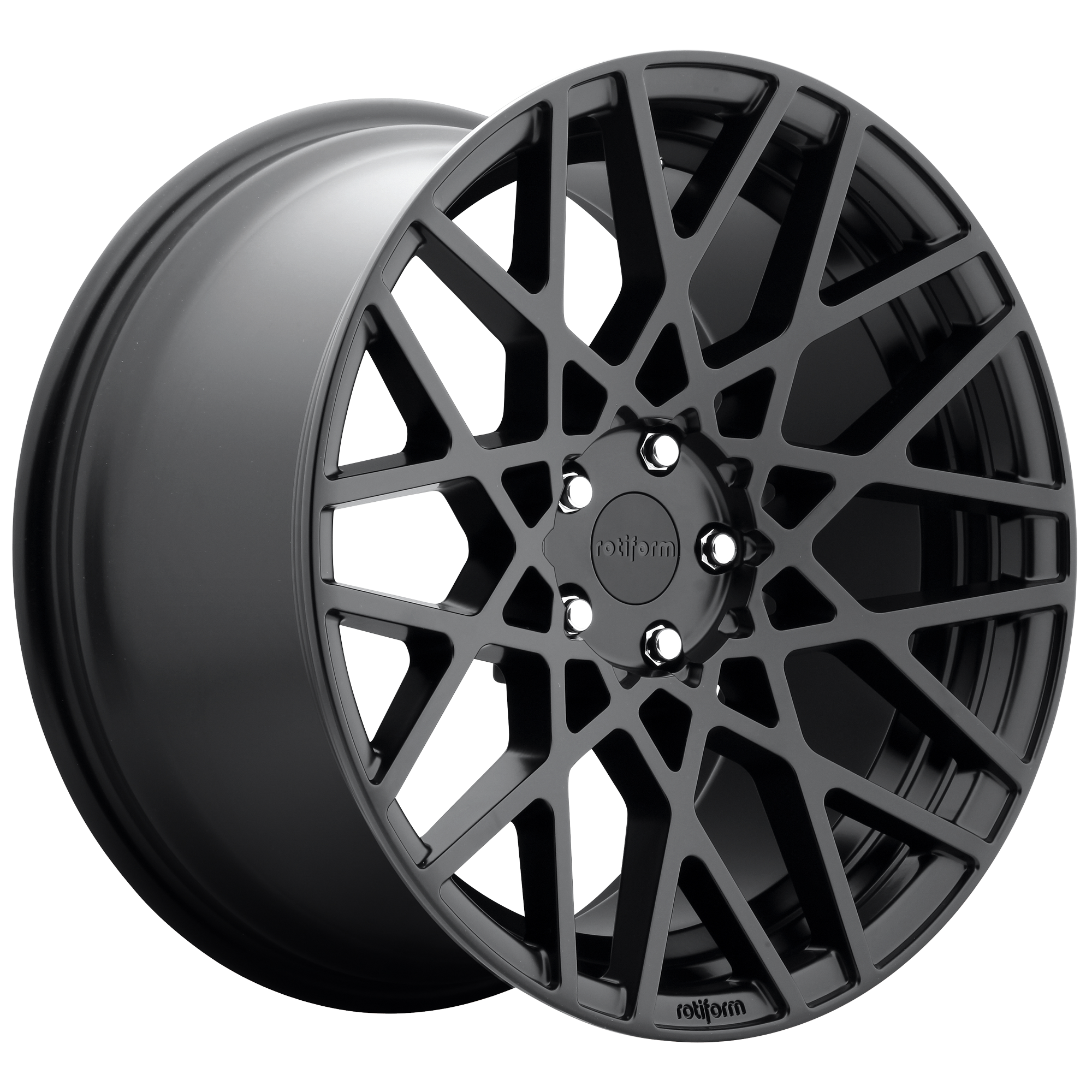 ROTIFORM 1PC R112 BLQ MATTE BLACK WHEELS | 18X8.5 | 5X100 | OFFSET: 35MM | CB: 57.1MM