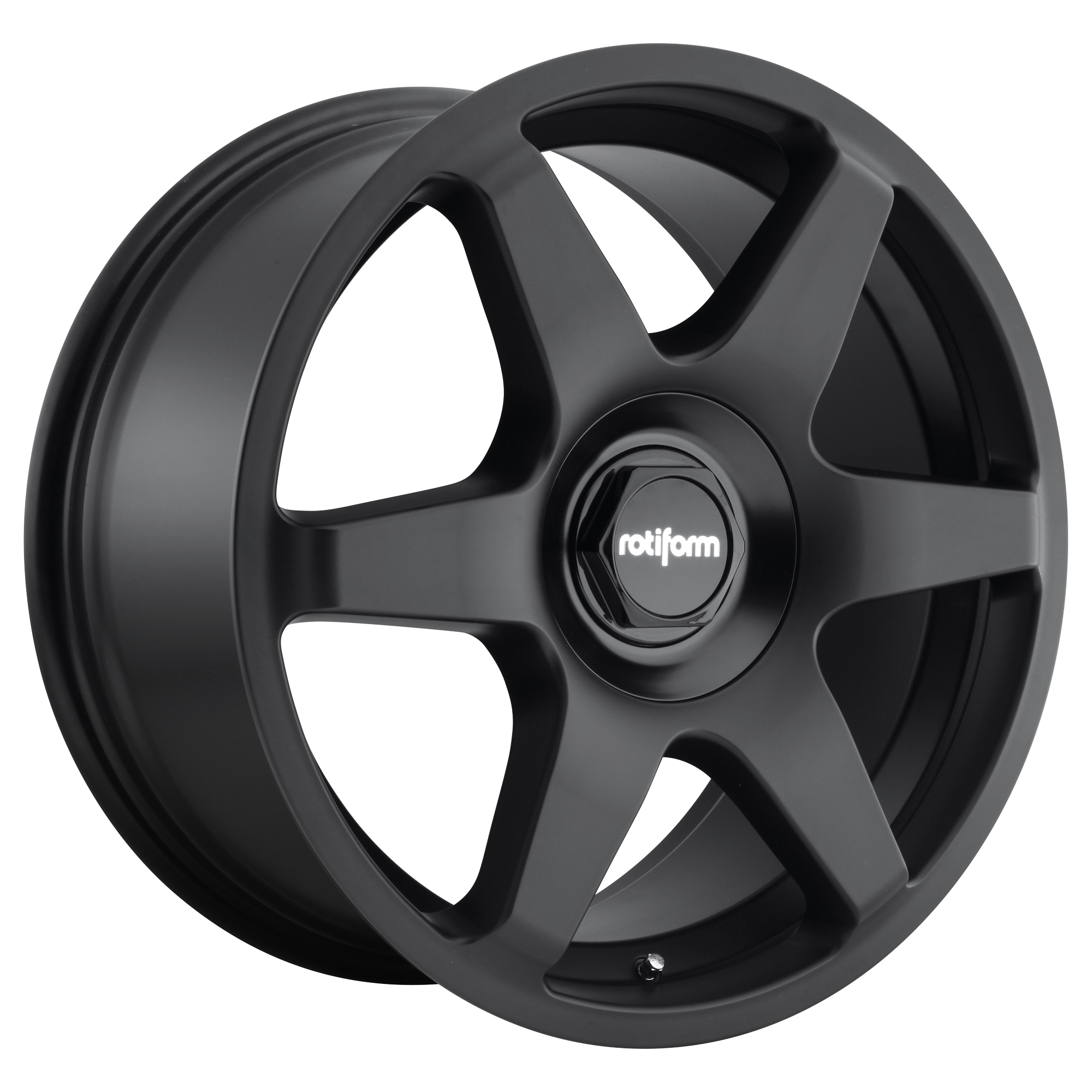 ROTIFORM 1PC R113 SIX MATTE BLACK WHEELS | 18X8.5 | 5X100/5X112 | OFFSET: 35MM | CB: 66.56MM