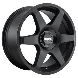 ROTIFORM 1PC R113 SIX MATTE BLACK WHEELS | 18X8.5 | 5X100/5X112 | OFFSET: 35MM | CB: 66.56MM