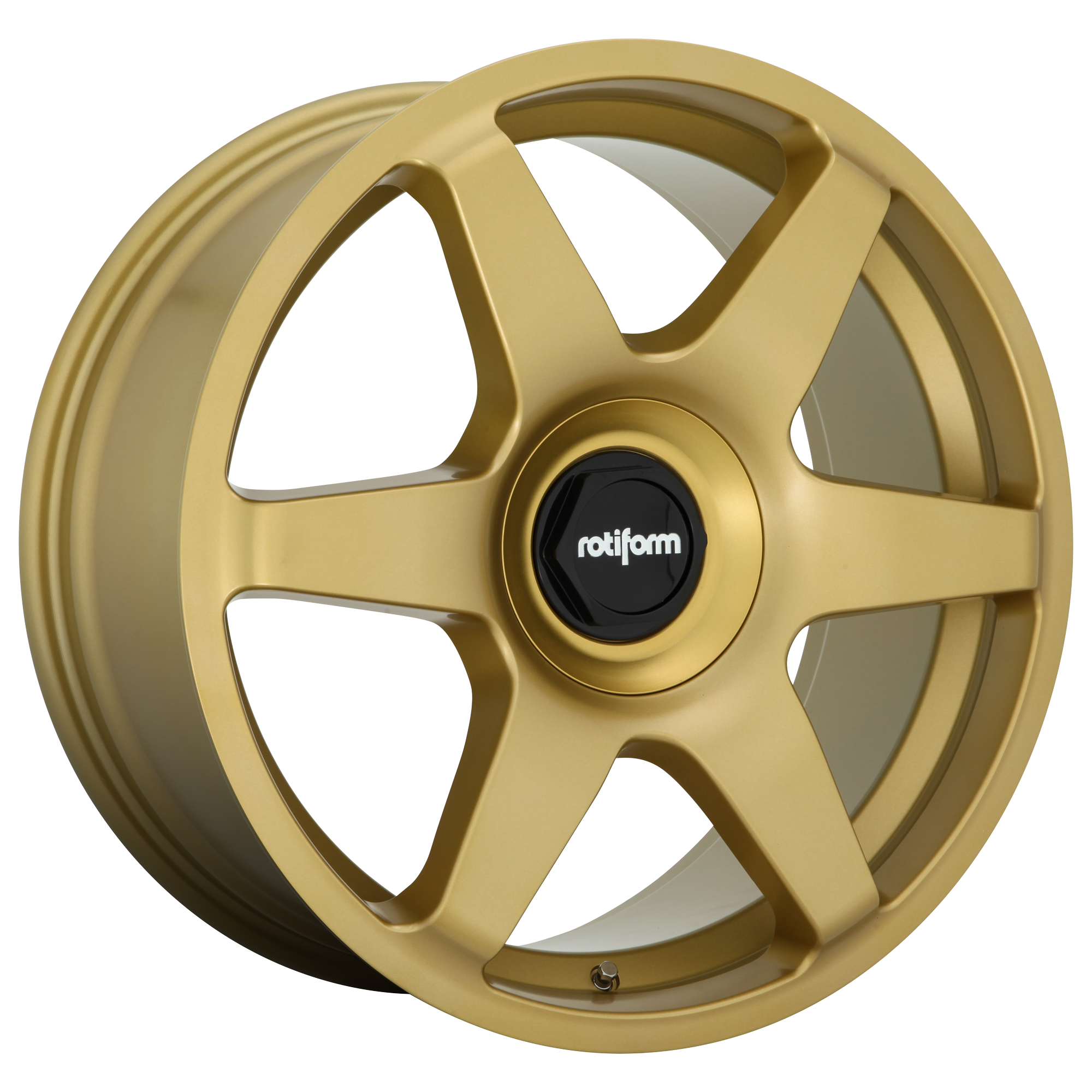 ROTIFORM 1PC R118 SIX MATTE GOLD WHEELS | 18X8.5 | 5X100/5X112 | OFFSET: 45MM | CB: 66.56MM