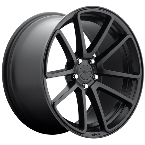 ROTIFORM 1PC R122 SPF MATTE BLACK WHEELS | 19X8.5 | 5X100 | OFFSET: 35MM | CB: 57.1MM