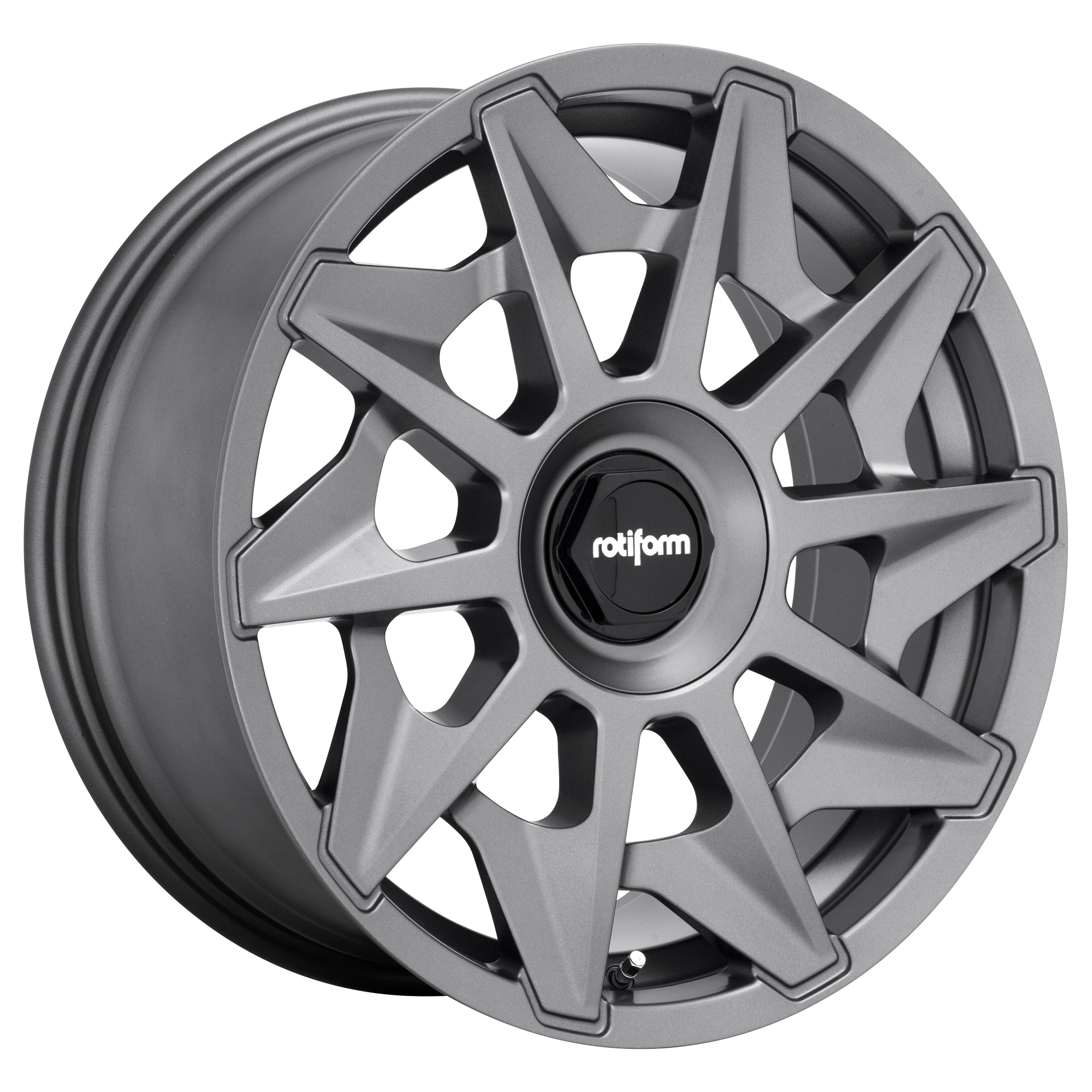 ROTIFORM 1PC R128 CVT MATTE ANTHRACITE WHEELS | 19X8.5 | 5X112 | OFFSET: 45MM | CB: 66.56MM