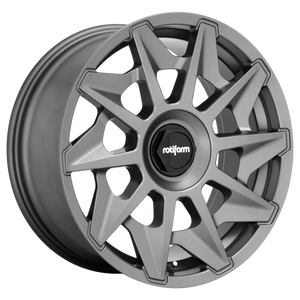 ROTIFORM 1PC R128 CVT MATTE ANTHRACITE WHEELS | 19X8.5 | 5X112 | OFFSET: 45MM | CB: 66.56MM