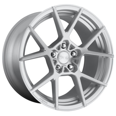 ROTIFORM 1PC R138 KPS GLOSS SILVER BRUSHED WHEELS | 19X10 | 5X112 | OFFSET: 35MM | CB: 66.56MM