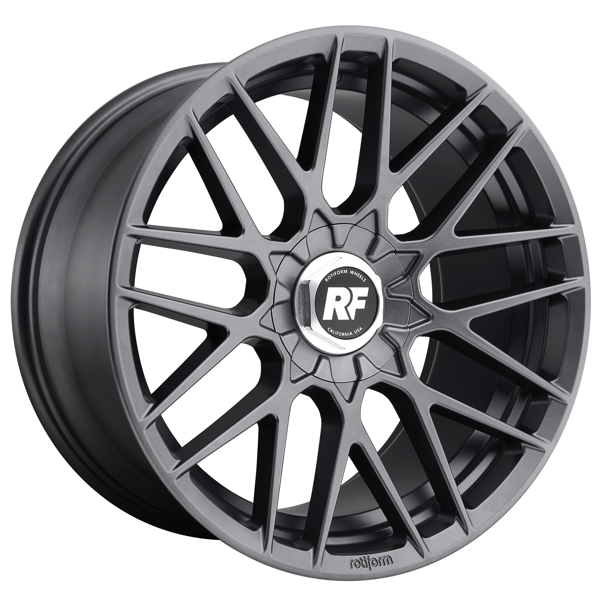 ROTIFORM 1PC R141 RSE MATTE ANTHRACITE WHEELS | 19X10 | 5X108/5X114.3 | OFFSET: 35MM | CB: 72.56MM