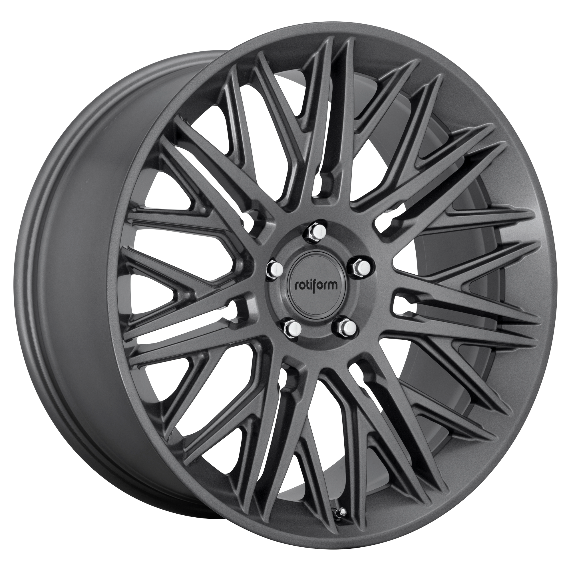 ROTIFORM 1PC R163 JDR MATTE ANTHRACITE WHEELS | 22X10 | 5X112 | OFFSET: 20MM | CB: 66.56MM