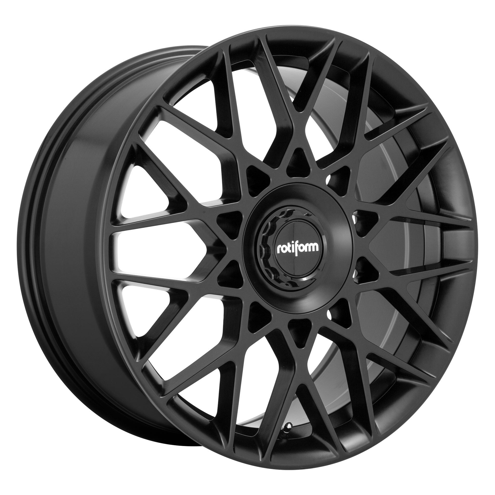 ROTIFORM 1PC R165 BLQ-C MATTE BLACK WHEELS | 19X8.5 | 5X108/5X114.3 | OFFSET: 35MM | CB: 72.56MM