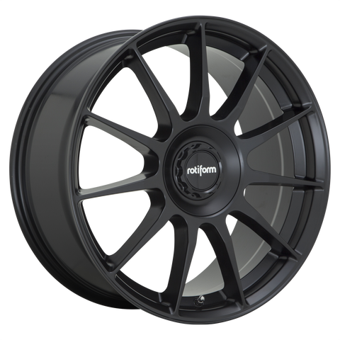 ROTIFORM 1PC R168 DTM SATIN BLACK WHEELS | 19X8.5 | 5X112 | OFFSET: 35MM | CB: 66.56MM