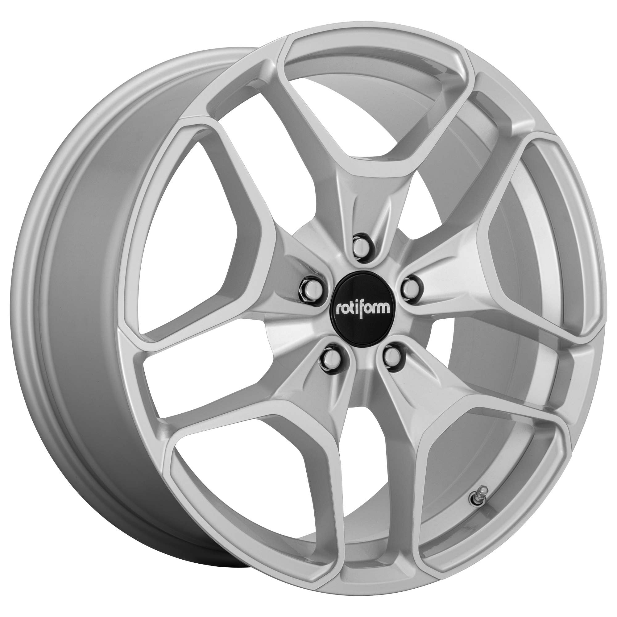 ROTIFORM 1PC R173 HUR MACHINED SILVER WHEELS | 19X8.5 | 5X112 | OFFSET: 45MM | CB: 66.56MM