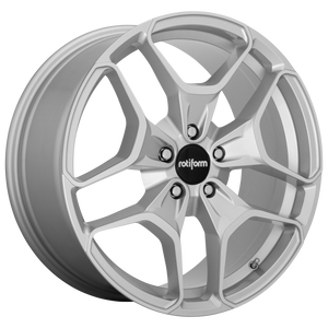 ROTIFORM 1PC R173 HUR MACHINED SILVER WHEELS | 19X8.5 | 5X112 | OFFSET: 45MM | CB: 66.56MM