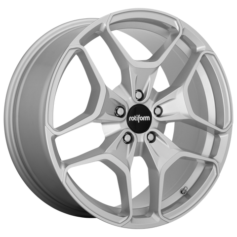 ROTIFORM 1PC R173 HUR MACHINED SILVER WHEELS | 19X8.5 | 5X112 | OFFSET: 45MM | CB: 66.56MM