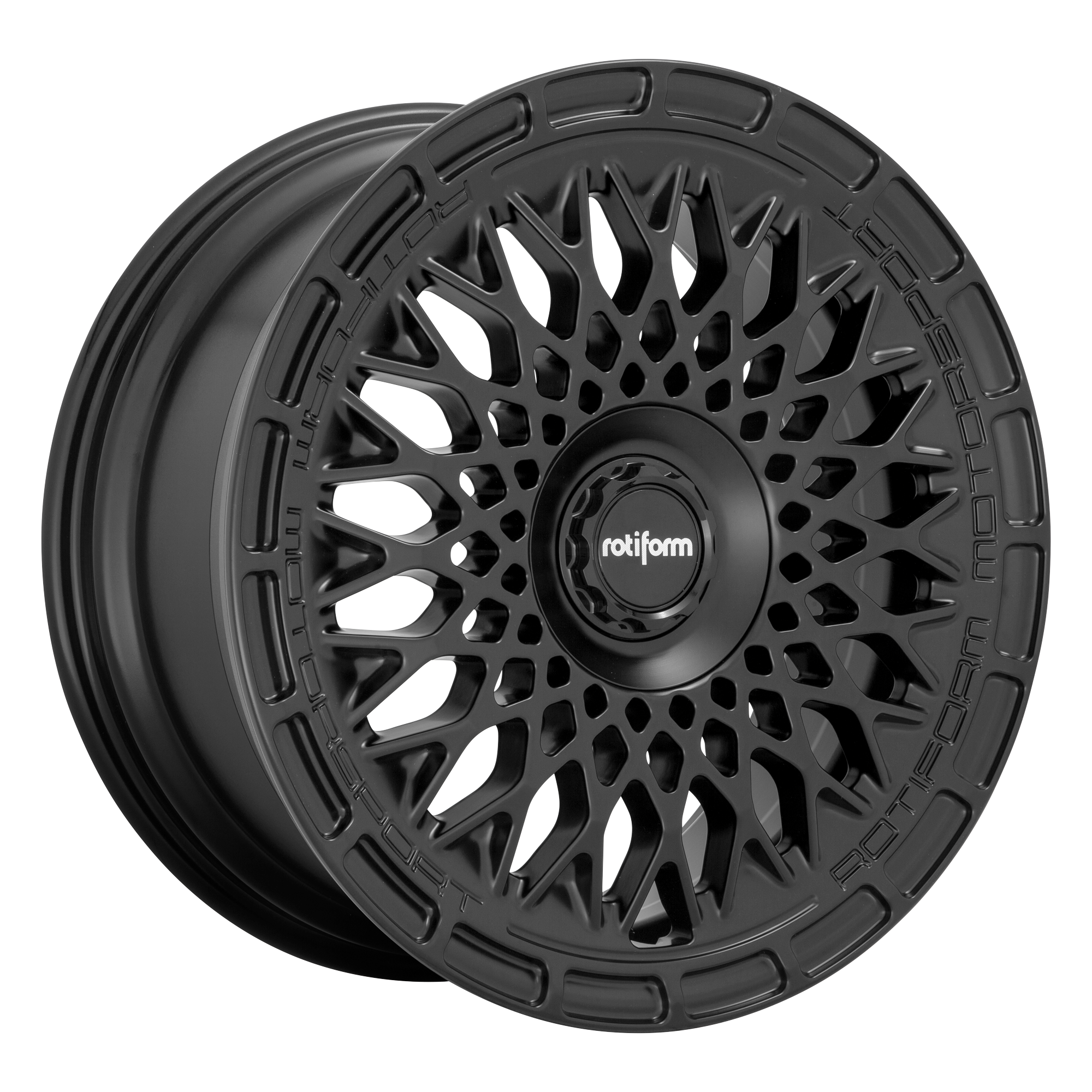 ROTIFORM 1PC R174 LHR-M SATIN BLACK WHEELS | 19X8.5 | 5X108/5X114.3 | OFFSET: 45MM | CB: 72.56MM