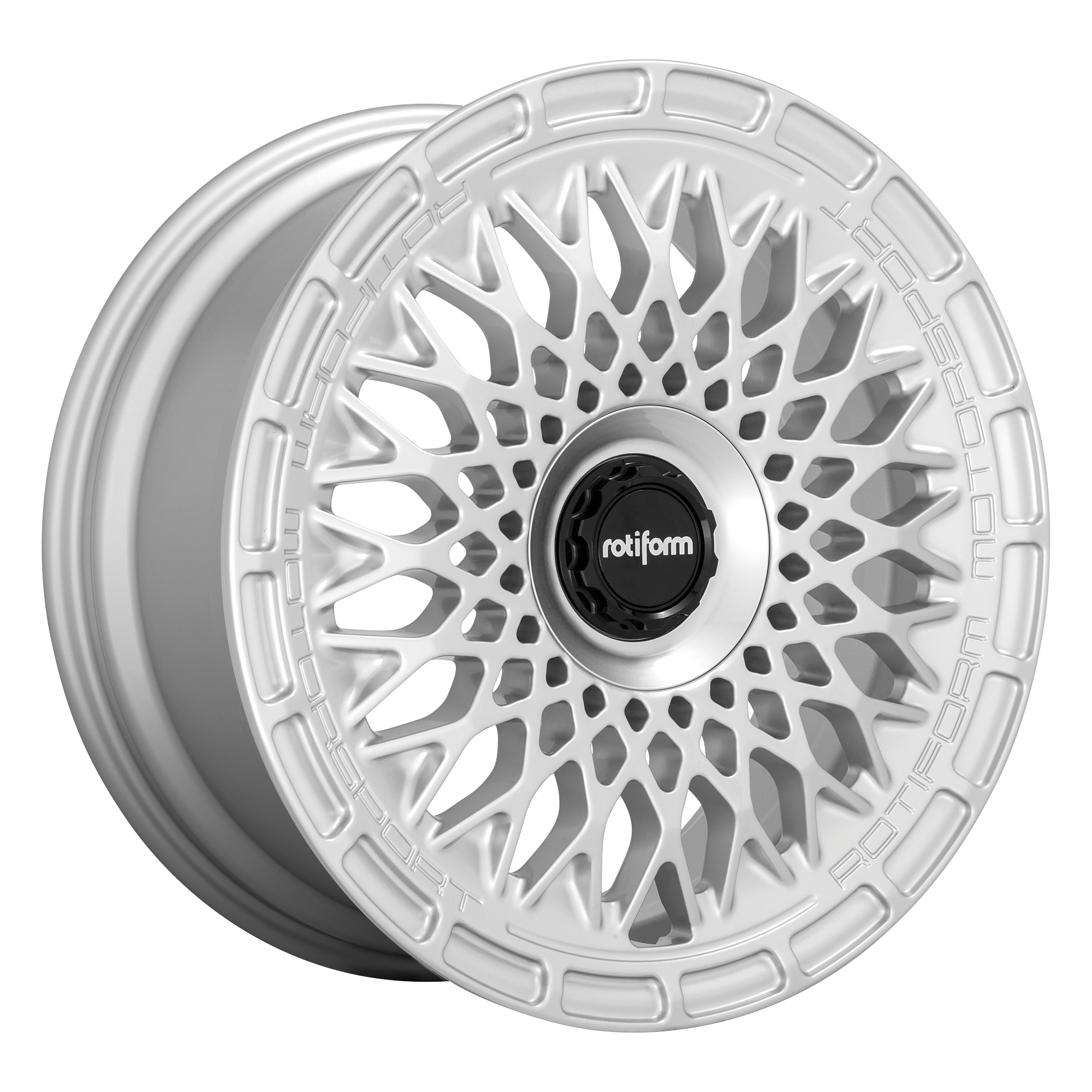 ROTIFORM 1PC R176 LHR-M SILVER WHEELS | 19X8.5 | 5X112/5X120 | OFFSET: 35MM | CB: 72.56MM