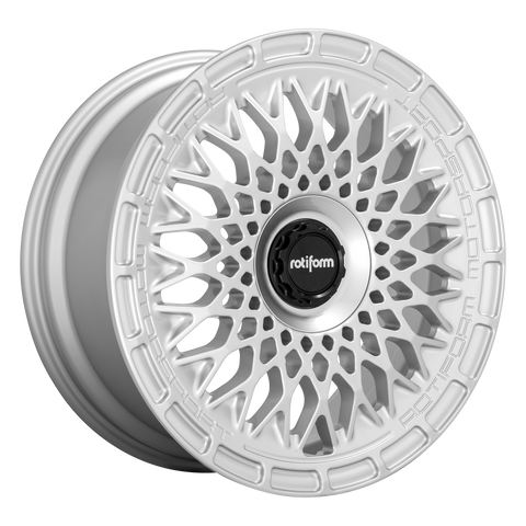 ROTIFORM 1PC R176 LHR-M SILVER WHEELS | 19X8.5 | 5X112/5X120 | OFFSET: 35MM | CB: 72.56MM