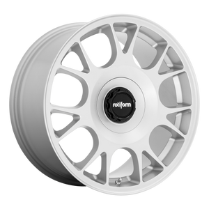 ROTIFORM 1PC R188 TUF-R SILVER WHEELS | 20X10.5 | 5X108/5X120 | OFFSET: 40MM | CB: 72.56MM