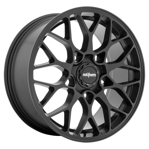 ROTIFORM 1PC R190 MATTE BLACK WHEELS | 19X8.5 | 5X112 | OFFSET: 45MM | CB: 66.56MM