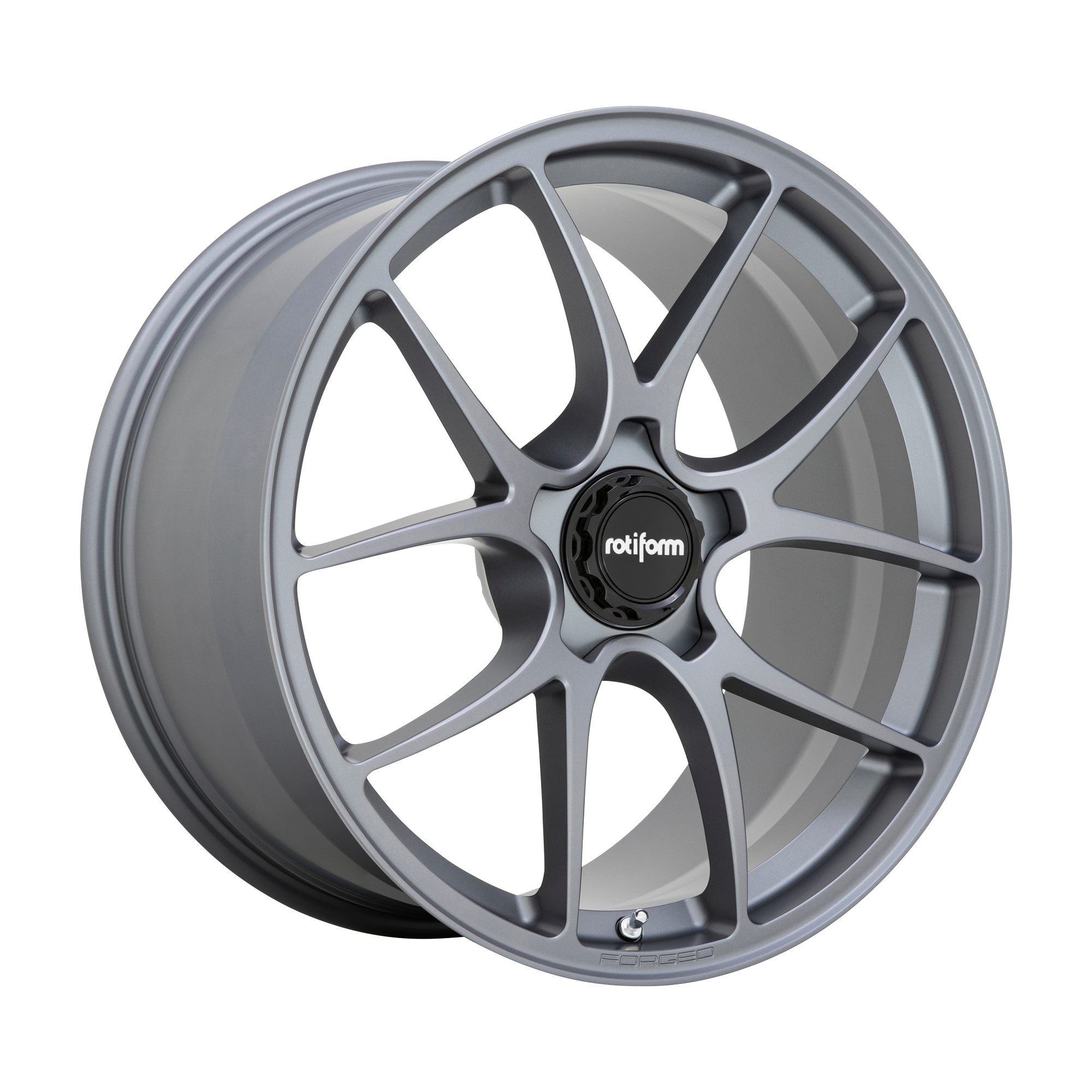 ROTIFORM 1PC R901 LTN SATIN TITANIUM WHEELS | 19X9.5 | 5X120 | OFFSET: 22MM | CB: 72.56MM