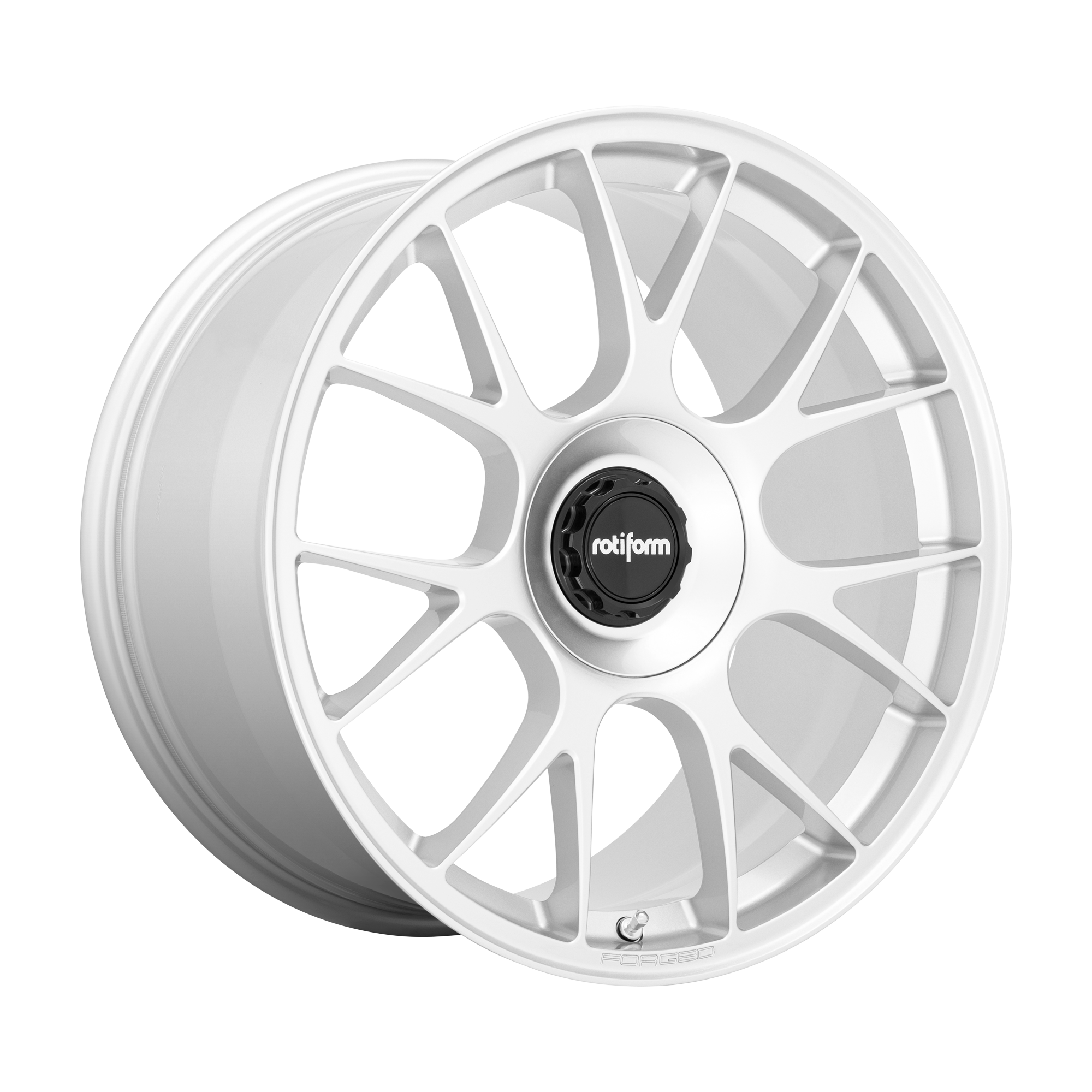 ROTIFORM 1PC R902 TUF GLOSS SILVER WHEELS | 19X10.5 | 5X112 | OFFSET: 34MM | CB: 66.56MM