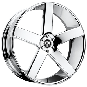 DUB 1PC S115 BALLER CHROME PLATED WHEELS | 30X10 | 5X127 | OFFSET: 10MM | CB: 78.1MM