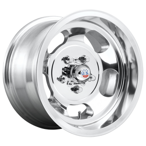 US MAG 1PC U101 INDY HIGH LUSTER POLISHED WHEELS | 15X5 | 5X101.6 | OFFSET: -12MM | CB: 63.36MM