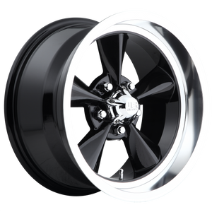 US MAG 1PC U107 STANDARD GLOSS BLACK WHEELS | 15X7 | 5X120.65 | OFFSET: -5MM | CB: 72.56MM