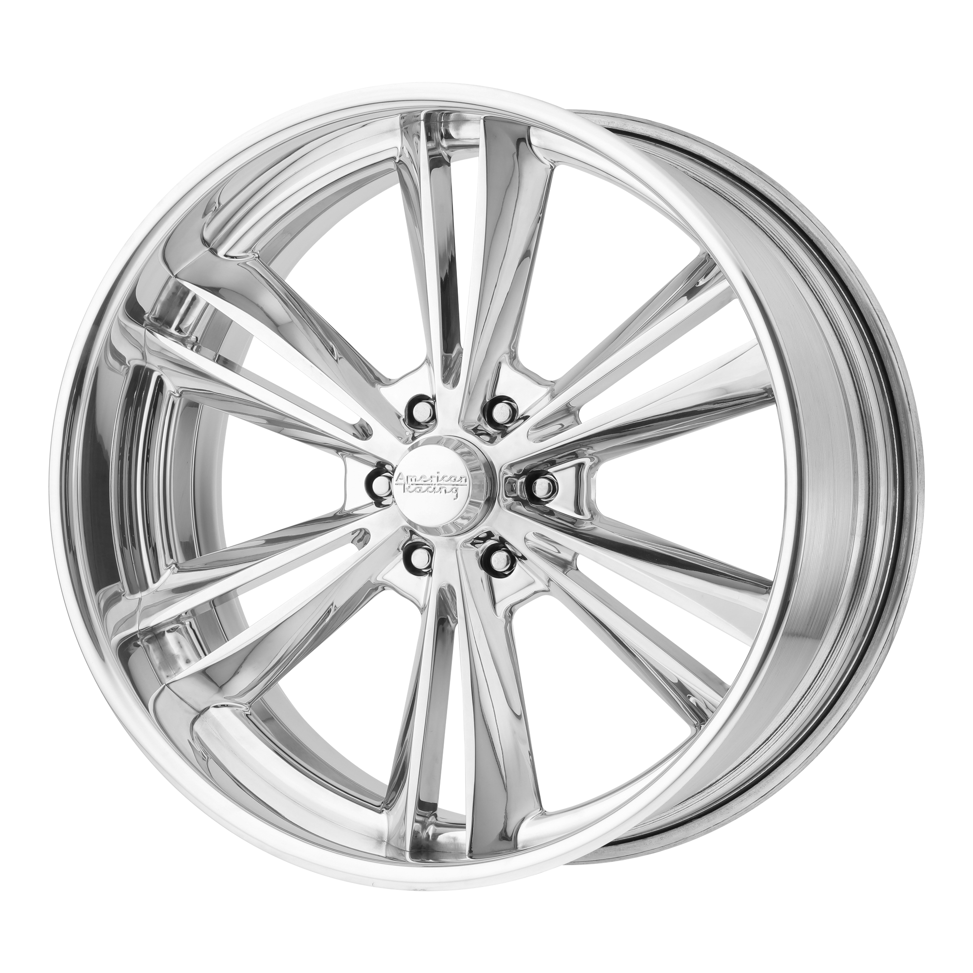 AMERICAN RACING FORGED VF513 POLISHED WHEELS | 24X10 | BLANK | OFFSET: BLANK | CB: 72.56MM (CUSTOM DRILL)