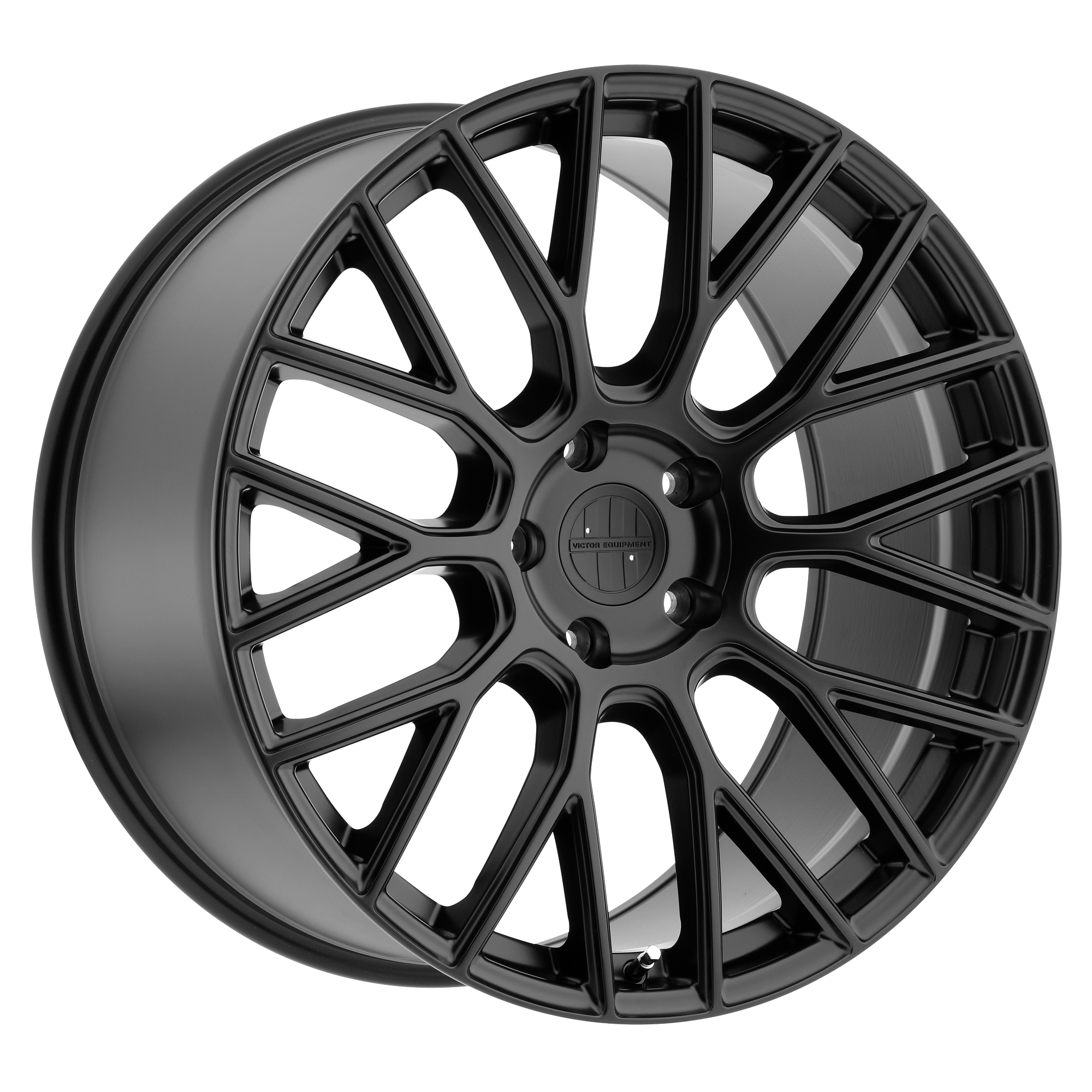 VICTOR EQUIPMENT STABIL MATTE BLACK WHEELS | 20X10 | 5X130 | OFFSET: 50MM | CB: 71.5MM