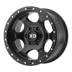 XD XD131 RG1 SATIN BLACK WITH REINFORCING RING WHEELS | 17X8 | 8X180 | OFFSET: 0MM | CB: 124.2MM