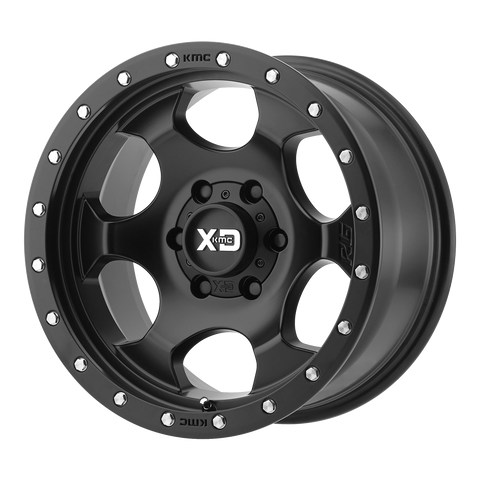 XD XD131 RG1 SATIN BLACK WITH REINFORCING RING WHEELS | 17X8 | 8X180 | OFFSET: 0MM | CB: 124.2MM