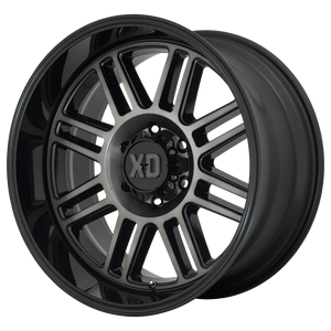 XD XD850 CAGE GLOSS BLACK WITH GRAY TINT WHEELS | 22X10 | 6X135 | OFFSET: -18MM | CB: 87.1MM