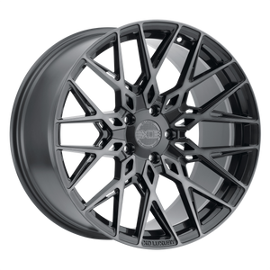 XO PHOENIX GUNMETAL W/ BRUSHED GUNMETAL FACE WHEELS | 22X9 | 5X114.3 | OFFSET: 25MM | CB: 76.1MM