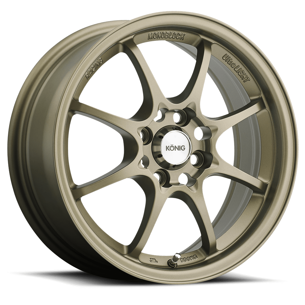 KONIG HELIUM BRONZE WHEELS | 15X6.5 | 4X100 | OFFSET: 40MM | CB: 73.1MM