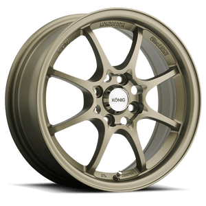 KONIG HELIUM BRONZE WHEELS | 15X6.5 | 4X100 | OFFSET: 40MM | CB: 73.1MM