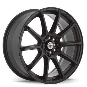 KONIG CONTROL MATTE BLACK WHEELS | 14X6 | 4X100/4X108 | OFFSET: 38MM | CB: 73.1MM