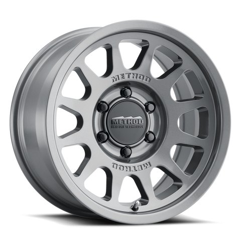METHOD RACE MR703 BEAD GRIP GLOSS TITANIUM WHEELS | 17X8.5 | 6X135 | OFFSET: 0MM | CB: 87MM