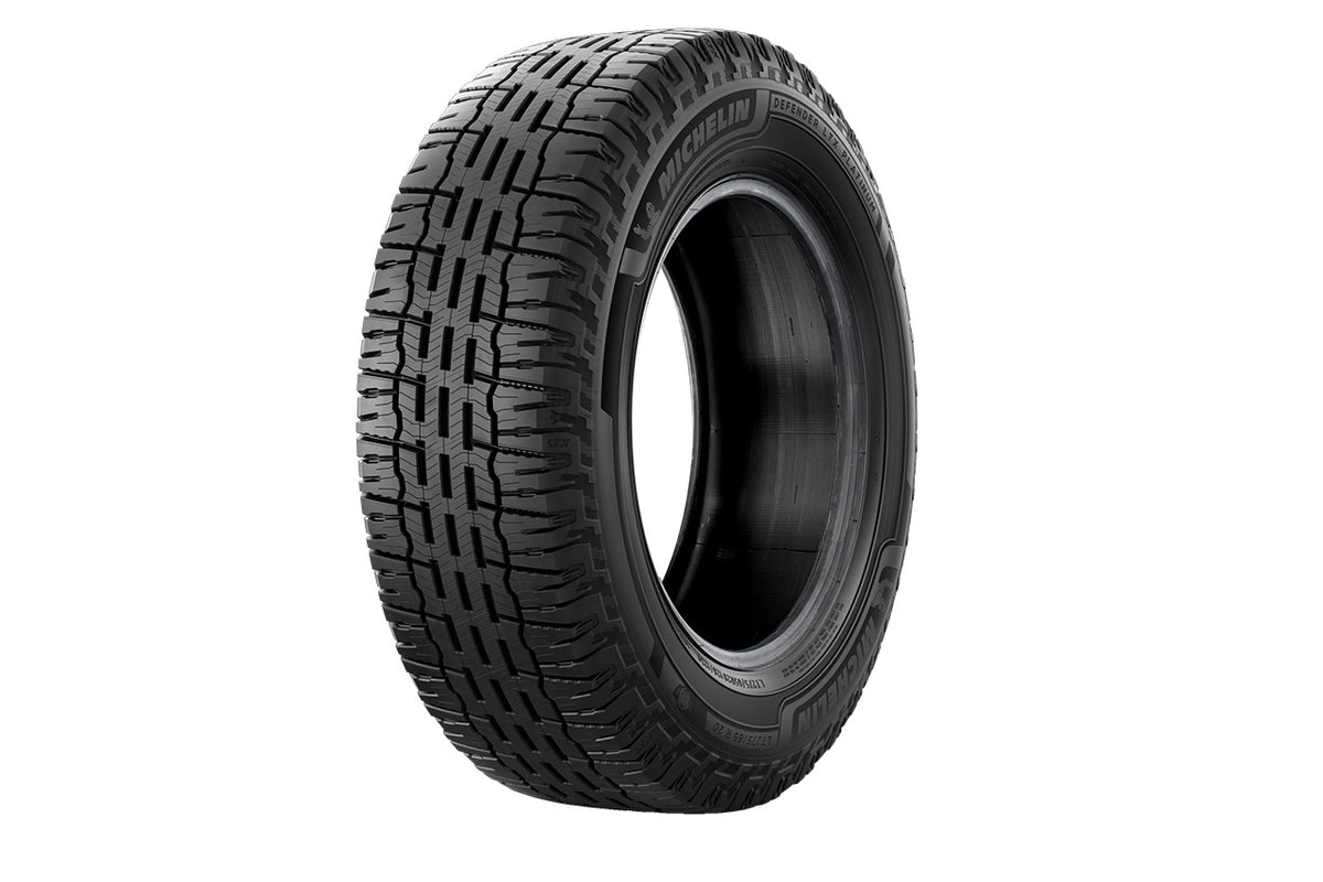 LT 285/60R20 LRE 125S MICHELIN DEFENDER LTX PLATINUM ALL-SEASON TIRES (M+S)