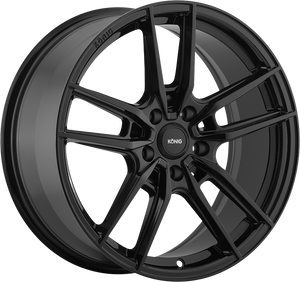 KONIG MYTH GLOSS BLACK WHEELS | 19X8.5 | 5X112 | OFFSET: 40MM | CB: 66.6MM