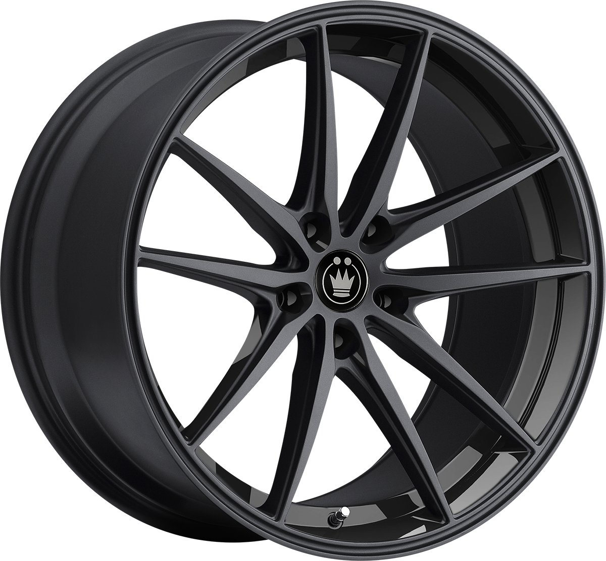 KONIG OVERSTEER GLOSS BLACK WHEELS | 16X7.5 | 5X108 | OFFSET: 45MM | CB: 73.1MM