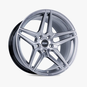 ESR RF15 BRUSHED HYPER SILVER WHEELS | 19X10.5 | 5X120 | OFFSET: 22MM | CB: 72.6MM