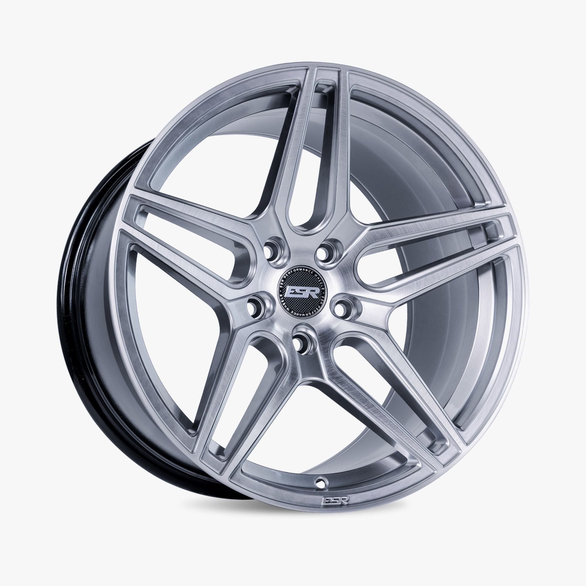 ESR RF15 BRUSHED HYPER SILVER WHEELS | 19X9.5 | 5X114.3 | OFFSET: 35MM | CB: 72.6MM