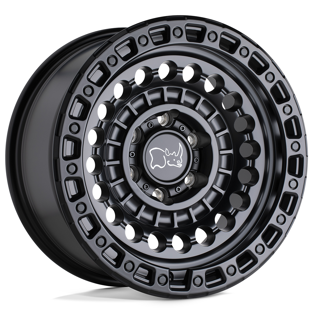 BLACK RHINO SENTINEL MATTE BLACK WHEELS | 20X9.5 | 6X139.7 | OFFSET: 12MM | CB: 112.1MM