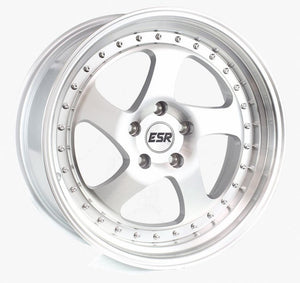 ESR SR02 MACHINED FACE WITH MACHINED LIP WHEELS | 19X8.5 | 5X114.3 | OFFSET: 30MM | CB: 72.6MM