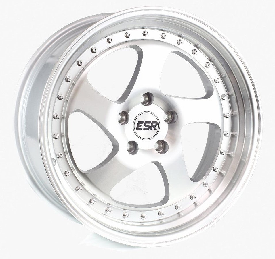 ESR SR02 MACHINED FACE WITH MACHINED LIP WHEELS | 18X10.5 | 5X114.3 | OFFSET: 22MM | CB: 72.6MM