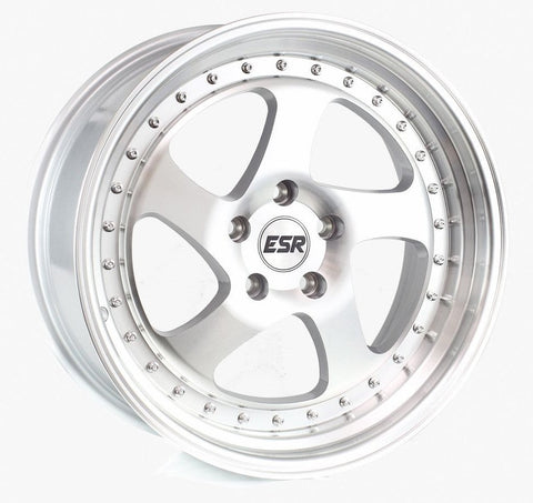 ESR SR02 MACHINED FACE WITH MACHINED LIP WHEELS | 17X8.5 | 5X120 | OFFSET: 30MM | CB: 72.6MM