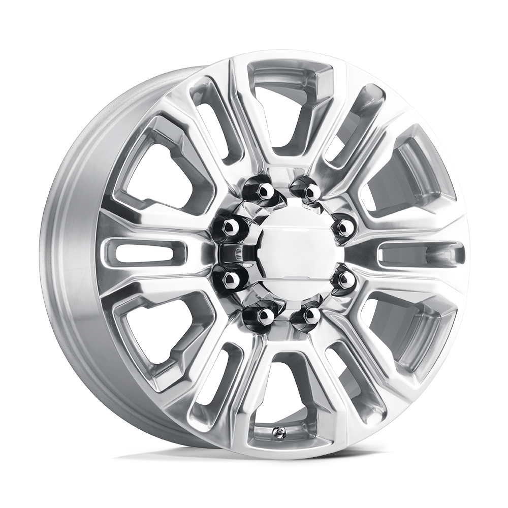 PERFORMANCE REPLICAS PR207 POLISHED WITH CLEAR COAT WHEELS | 20X8.5 | 8X180 | OFFSET: 47MM | CB: 124.2MM