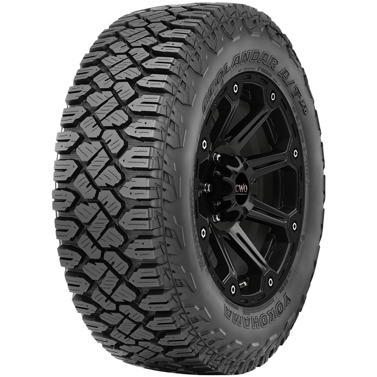 LT 305/55R20 LRE 121Q YOKOHAMA GEOLANDER A/T XD ALL-WEATHER TIRES (M+S + SNOWFLAKE)